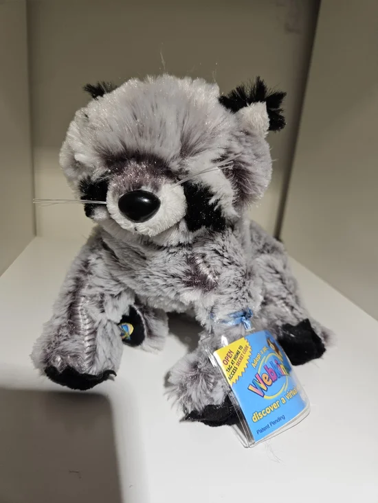 Webkinz Ganz Racoon With Unused Code - Picture 1 of 1